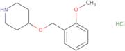 4-[(2-Methoxyphenyl)methoxy]piperidine hydrochloride