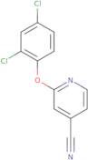 2-(2,4-dichlorophenoxy)pyridine-4-carbonitrile