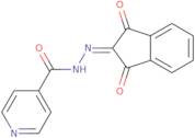 N-(Aza(1,3-dioxoindan-2-ylidene)methyl)-4-pyridylformamide