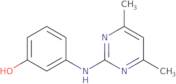 3-[(4,6-Dimethyl-2-pyrimidinyl)amino]phenol