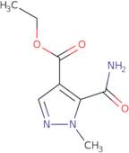 Ethyl 5-carbamoyl-1-methyl-1H-pyrazole-4-carboxylate