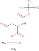 (S)-tert-Butyl 2-((tert-butoxycarbonyl)amino)-4-oxobutanoate