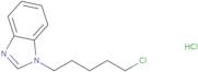1-(5-Chloropentyl)-1H-1,3-benzodiazole hydrochloride