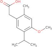 (5-Isopropyl-4-methoxy-2-methylphenyl)acetic acid