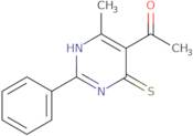 1-(6-Methyl-2-phenyl-4-sulfanylidene-1H-pyrimidin-5-yl)ethanone