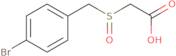 2-[(4-Bromophenyl)methanesulfinyl]acetic acid