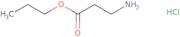 Propyl 3-aminopropanoate hydrochloride