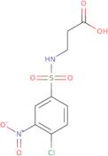 3-(4-Chloro-3-nitrobenzenesulfonamido)propanoic acid