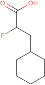 3-Cyclohexyl-2-fluoropropanoic acid