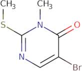 5-Bromo-3-methyl-2-(methylthio)pyrimidin-4(3H)-one