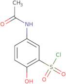 5-Acetamido-2-hydroxybenzene-1-sulfonyl chloride