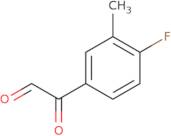 2-(4-Fluoro-3-methylphenyl)-2-oxoacetaldehyde