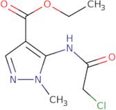 Ethyl 5-(2-chloroacetamido)-1-methyl-1H-pyrazole-4-carboxylate