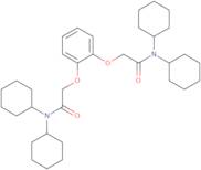 N,N-Dicyclohexyl-2-{2-[(dicyclohexylcarbamoyl)methoxy]phenoxy}acetamide