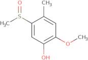 5-Methanesulfinyl-2-methoxy-4-methylphenol