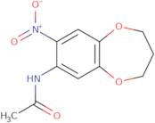 7-Acetamido-8-nitro-3,4-dihydro-2H-1,5-benzodioxepine