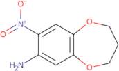 8-Nitro-3,4-dihydro-2H-1,5-benzodioxepin-7-amine