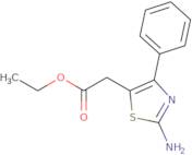Ethyl 2-(2-amino-4-phenylthiazol-5-yl)acetate