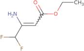 Ethyl 3-amino-4,4-difluorobut-2-enoate