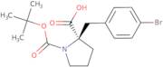 (R)-2-(4-Bromobenzyl)-1-(tert-butoxycarbonyl)pyrrolidine-2-carboxylic acid