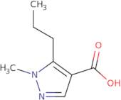 1-Methyl-5-propyl-1H-pyrazole-4-carboxylic acid