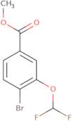 Methyl 4-bromo-3-(difluoromethoxy)benzoate