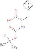 3-(Bicyclo[1.1.1]pentan-1-yl)-2-((tert-butoxycarbonyl)amino)propanoic acid