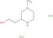 2-(4-Methyl-piperazin-2-yl)-ethanol dihydrochloride
