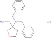 3-(Aminomethyl)-N,N-dibenzyltetrahydrofuran-3-amine hydrochloride