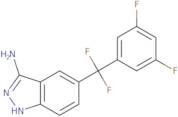 5-((3,5-Difluorophenyl)difluoromethyl)-1H-indazol-3-amine