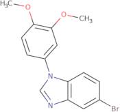 5-bromo-1-(3,4-dimethoxyphenyl)-1H-benzo[d]imidazole