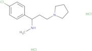 1-(4-Chlorophenyl)-N-methyl-3-(pyrrolidin-1-yl)propan-1-amine dihydrochloride