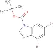 tert-Butyl 4,6-dibromoindoline-1-carboxylate