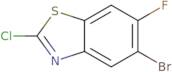 5-Bromo-2-chloro-6-fluorobenzo[D]thiazole