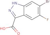 6-Bromo-5-fluoro-1H-indazole-3-carboxylic acid