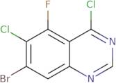 7-Bromo-4,6-dichloro-5-fluoroquinazoline