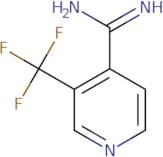 3-(Trifluoromethyl)pyridine-4-carboximidamide