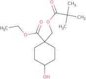 Ethyl 4-hydroxy-1-((pivaloyloxy)methyl)cyclohexanecarboxylate