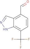 7-(Trifluoromethyl)-1H-indazole-4-carbaldehyde