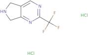 2-(Trifluoromethyl)-6,7-dihydro-5H-pyrrolo[3,4-d]pyrimidine dihydrochloride