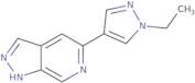 5-(1-Ethyl-1H-pyrazol-4-yl)-1H-pyrazolo[3,4-c]pyridine