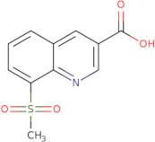 8-(Methylsulfonyl)quinoline-3-carboxylic acid