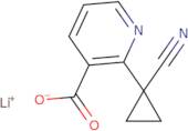 Lithium 2-(1-cyanocyclopropyl)nicotinate