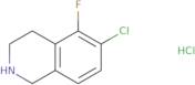 6-Chloro-5-fluoro-1,2,3,4-tetrahydroisoquinoline hydrochloride