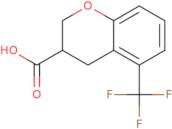 5-(Trifluoromethyl)chroman-3-carboxylic acid