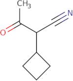 2-Cyclobutyl-3-oxobutanenitrile