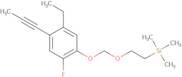 (2-((5-Ethyl-2-fluoro-4-(prop-1-yn-1-yl)phenoxy)methoxy)ethyl)trimethylsilane