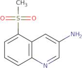 5-(Methylsulfonyl)quinolin-3-amine