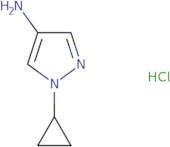 1-cyclopropyl-1h-pyrazol-4-amine hcl