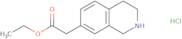 Ethyl 2-(1,2,3,4-tetrahydroisoquinolin-7-yl)acetate hydrochloride